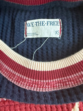 We The Free x Free People women’s Big Sky waffle knit top XS