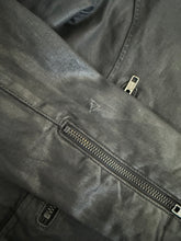 Hidden Jeans women’s cropped faux leather moto jacket M