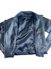 Flowers By Zoe girls faux leather motorcycle jacket M(8-9)