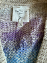 Hayden girls multi leopard open cardigan S(7-8)