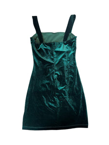 Windsor Junior/women’s ruched velvet cocktail dress M
