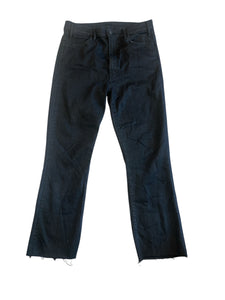 Mother denim women’s The Hustler Fray jeans in Not Guilty wash 32