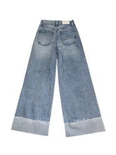 Pistola women’s Lana wide leg cuffed jeans 25