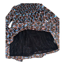 Elan women’s mock neck geo print mini dress M