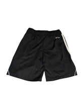 Adidas boys triple stripe black athletic shorts 9-10