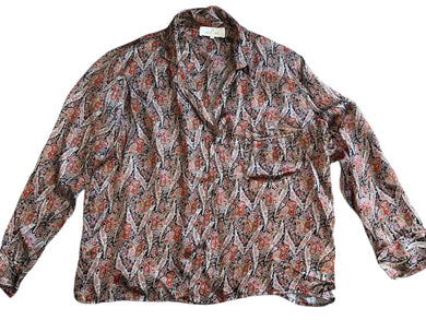 The Great women’s Bask ornate paisley blouse L(3)