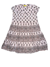 Roller Rabbit women’s paisley v-neck tunic dress XS