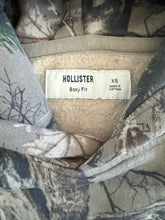 Hollister boxy fit camouflage pullover hoodie sweatshirt XS