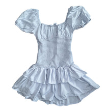 Katie J NYC tween girls Ellie puff sleeve smocked dress L(12)