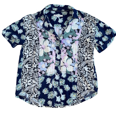 Free People women’s Vacay Away button down blouse XS