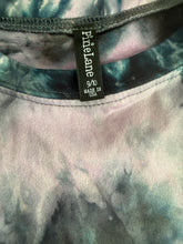 Pixie Lane girls 2pc tie dye step hem top & shorts set 9-10