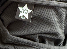 Pixie Lane girls ribbed cinched tank dress 11-12