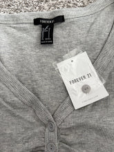 Forever21 juniors/womens cropped ruched cardigan S NEW