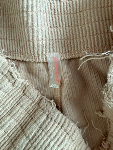 Free People Movement women’s cropped pull on corduroy pants XS