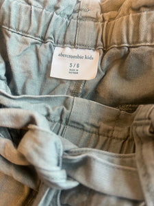 Abercrombie girls utility shorts 5-6