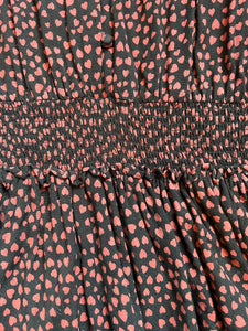 Rails women’s Jasmine Enamoured mini heart print dress L