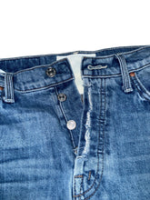 Mother denim women’s The Fly Cut Tomcat Roller jeans in Crashing 25