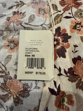 Faherty women’s Willow linen blend wrap dress XS NEW