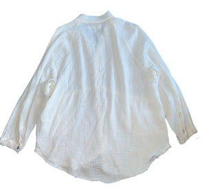 We The Free x Free People women’s gauzy button down shirt XS