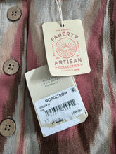 Faherty women’s Whitley organic cotton midi button skirt XS NEW
