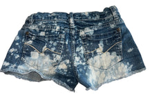 So Nikki girls bleach splattered jean shorts 7