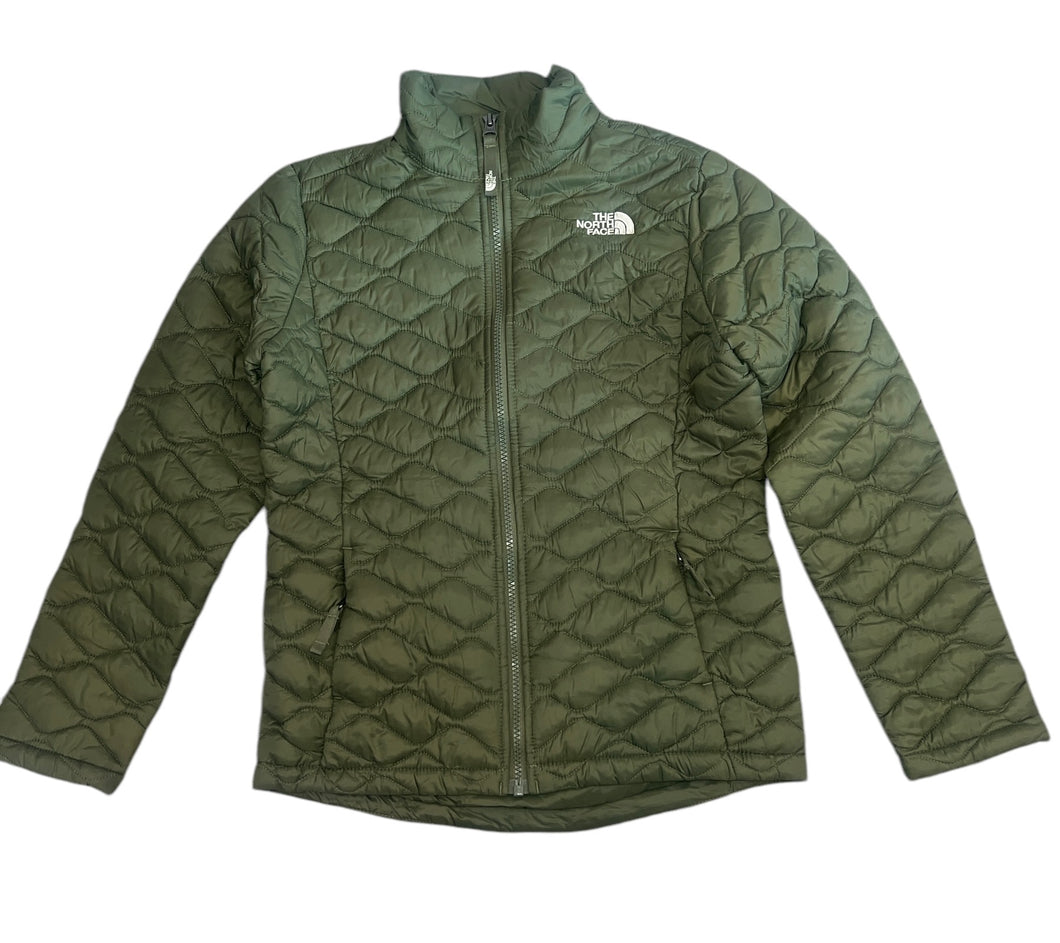 Northface girls Thermoball full zip quilted jacket M(10-12)