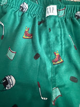 Gap boys flannel hockey theme PJ pants 12 NEW