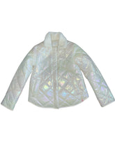 Rockets of Awesome girls iridescent puffer jacket 8