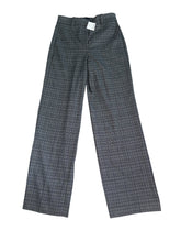 J Crew women’s Remy wide leg plaid pants 00 NEW