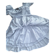 Katie J NYC tween girls Ellie puff sleeve smocked dress L(12)