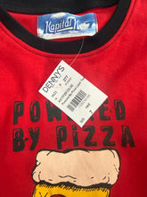 Kapital K boys Powered By Pizza layered long sleeve tee 7 NEW
