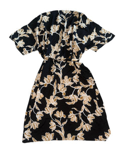 Maison Du Soir women’s floral kimono robe S/M NEW