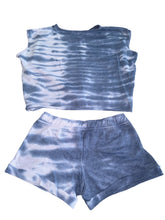 Vintage Havana girls 2pc tie dye studded shorts set M(10-12) NEW