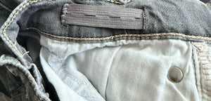 DL1961 boys Brady slim ultimate knit jeans in Gunmetal wash 14