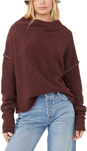 Free People women’s San Vincente funnel neck sweater XS