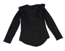 Pixie Lane girls ruffle shoulder long sleeve top 5