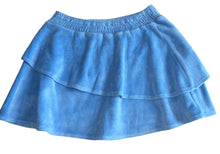 Ever After Collection girls Remi double ruffle velour skirt 8