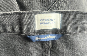 Citizens of Humanity women’s Ayla cropped wide leg jeans 31