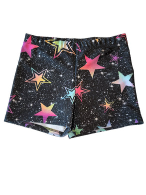 Pixie Lane girls hi shine twinkle star print tumble shorts 7
