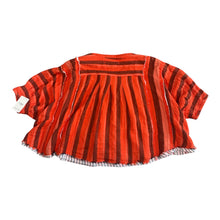 We The Free x Free People women’s Lisbon yarn dyed striped blouse XS NEW