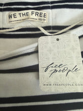 We The Free x Free People women’s Cest La Vie striped t shirt XS NEW
