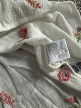 Sancia women’s 2pc Willa gauzy embroidered floral blouse & Edin shorts set M