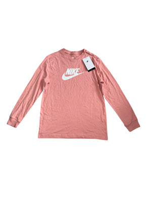 The Nike Tee girls long sleeve logo tee M(10-12) NEW