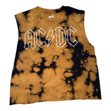 AC/DC women’s/juniors bleach dye muscle tank S