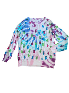 Chaser Brand girls 2pc Peace Out tie dye set L(top) & M(pant)