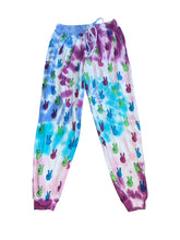 Chaser Brand girls 2pc Peace Out tie dye set L(top) & M(pant)