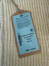 Faherty women’s Sunwashed Cotton Fisherman Henley sweater XS NEW