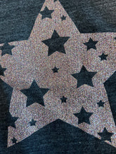 So Nikki girls glitter star top S(4)