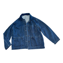 Faherty women’s corduroy collar button up denim jacket XS/S