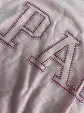 Vintage Havana girls rhinestone Paris cropped tee M(10-12)
